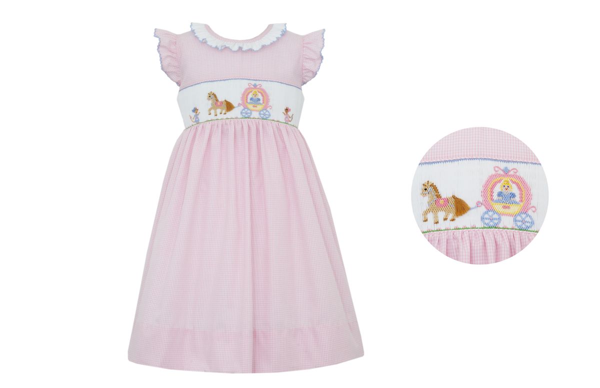 Cinderella Smocked Dress