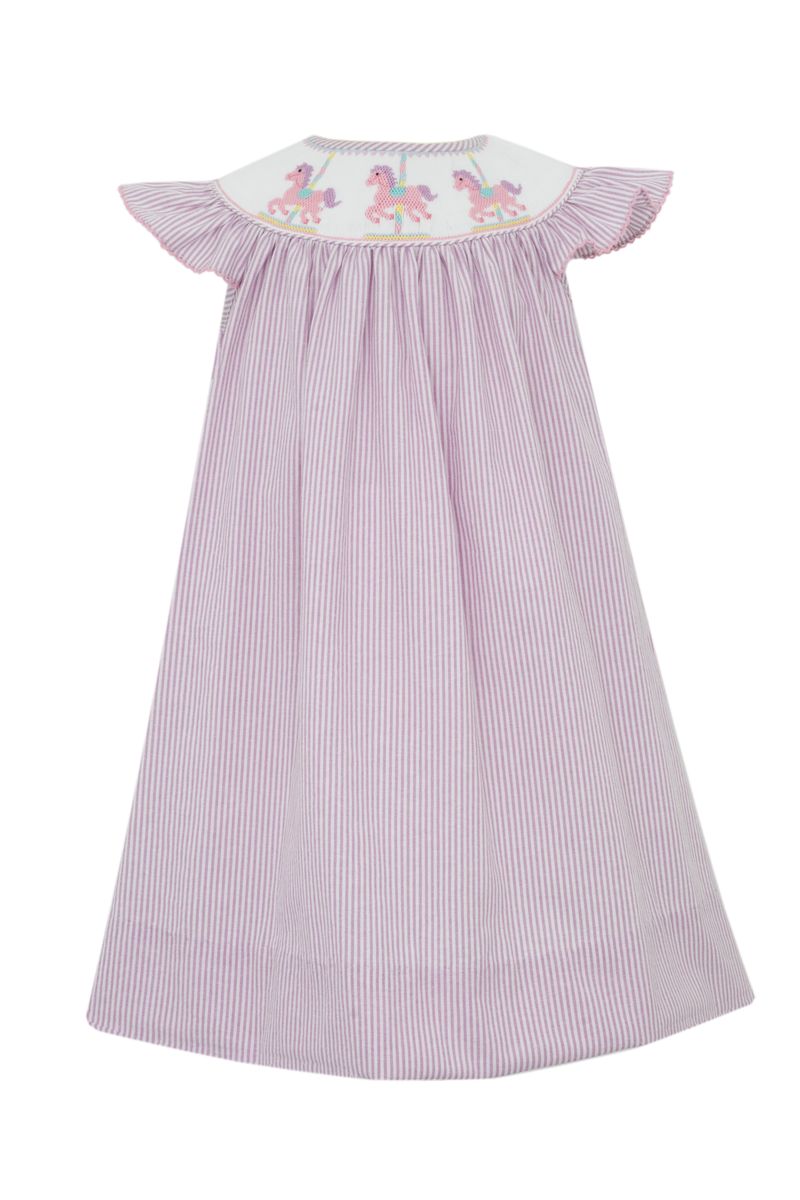 Carrousel Smocked Bishop Dress