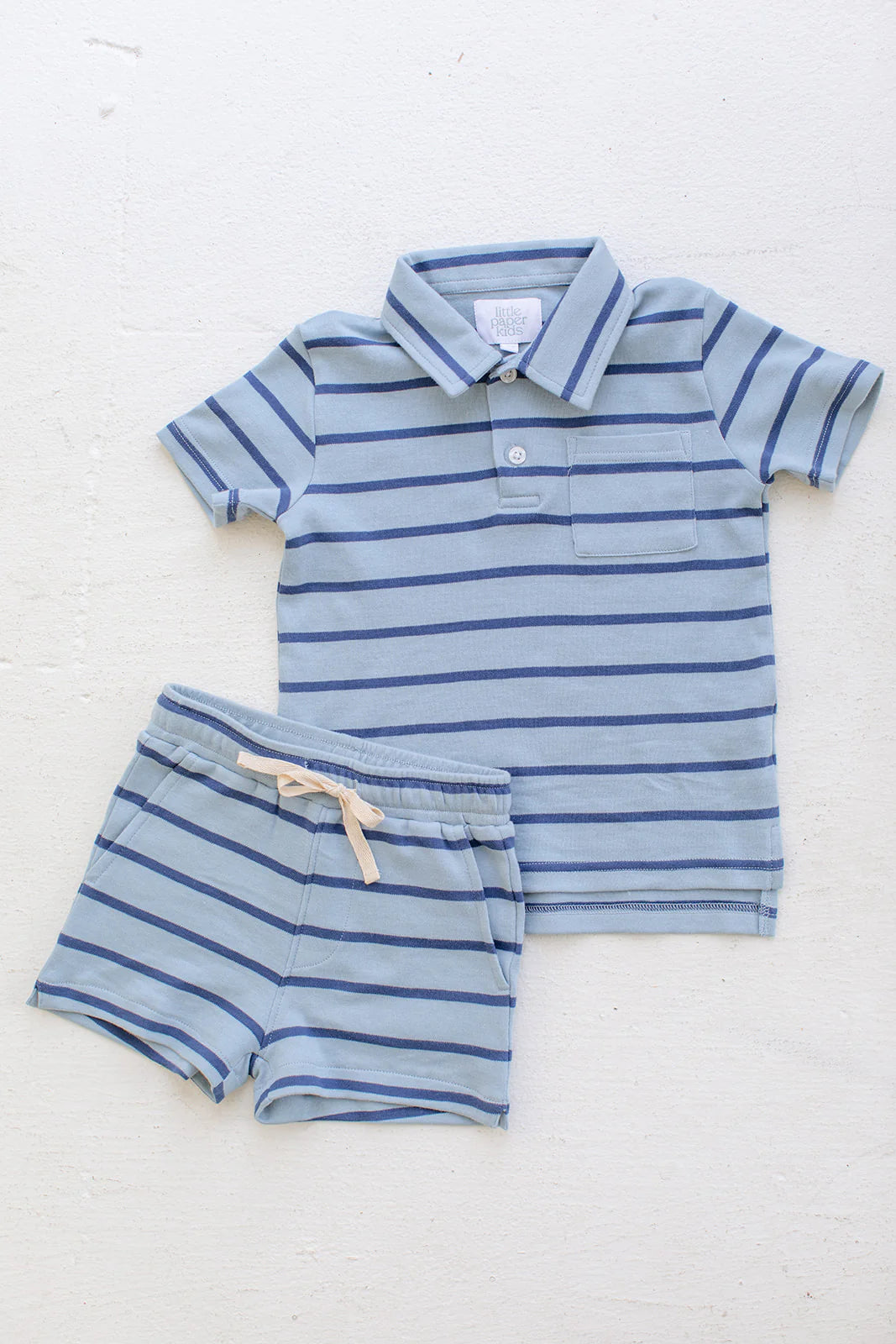 Archie Polo - Blue Stripes
