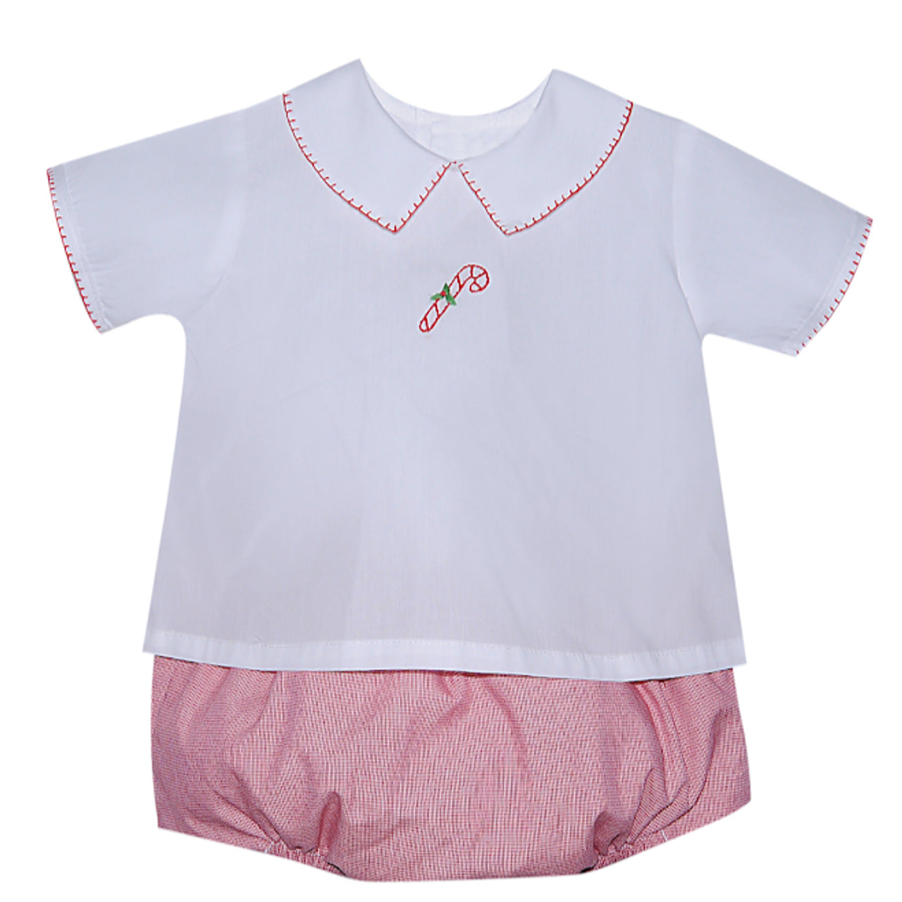 Bailey Boy Diaper Set-Candy Cane