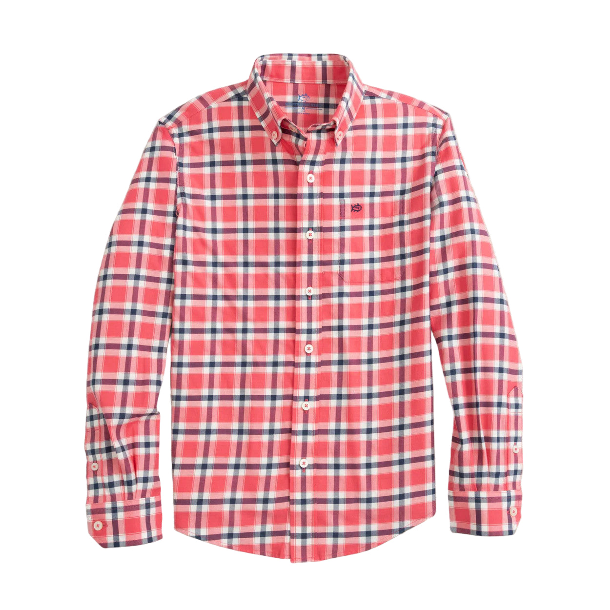 Boys Beachrock Plaid Buttondown Shirt