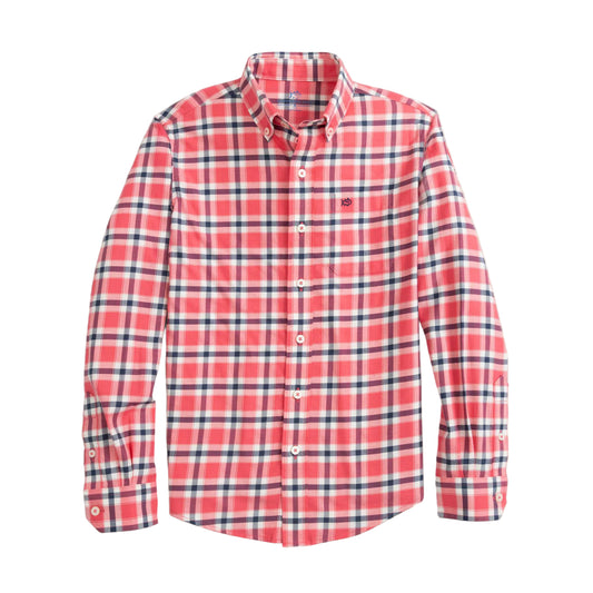 Boys Beachrock Plaid Buttondown Shirt