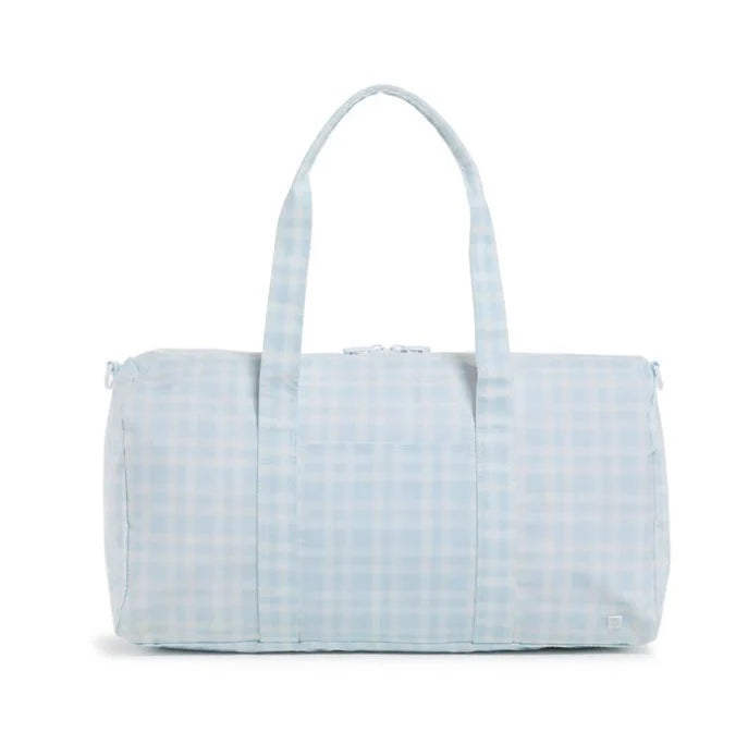 Weekender Duffel Bag - Pimlico Plaid Blue