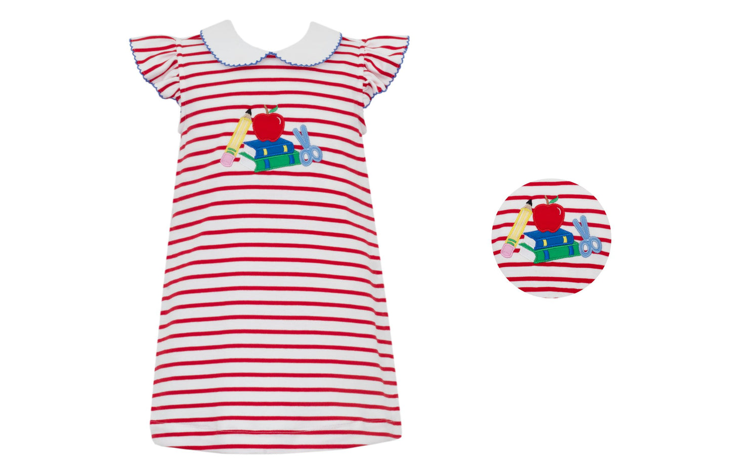 Back to School Striped Dress