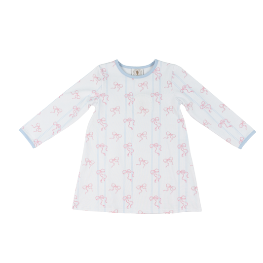 Bowtiful Girls Susie Swing Longsleeve Dress