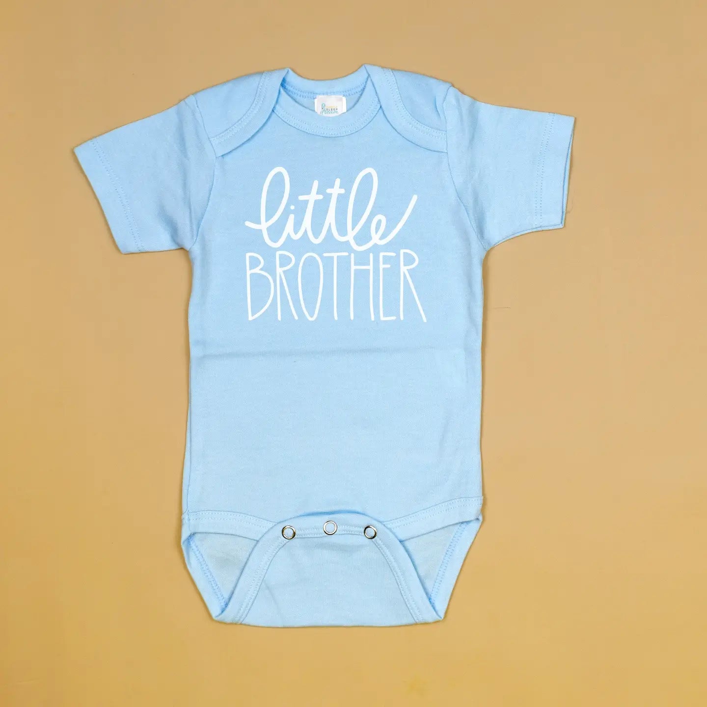 Little Brother | Pastel Blue Onesie