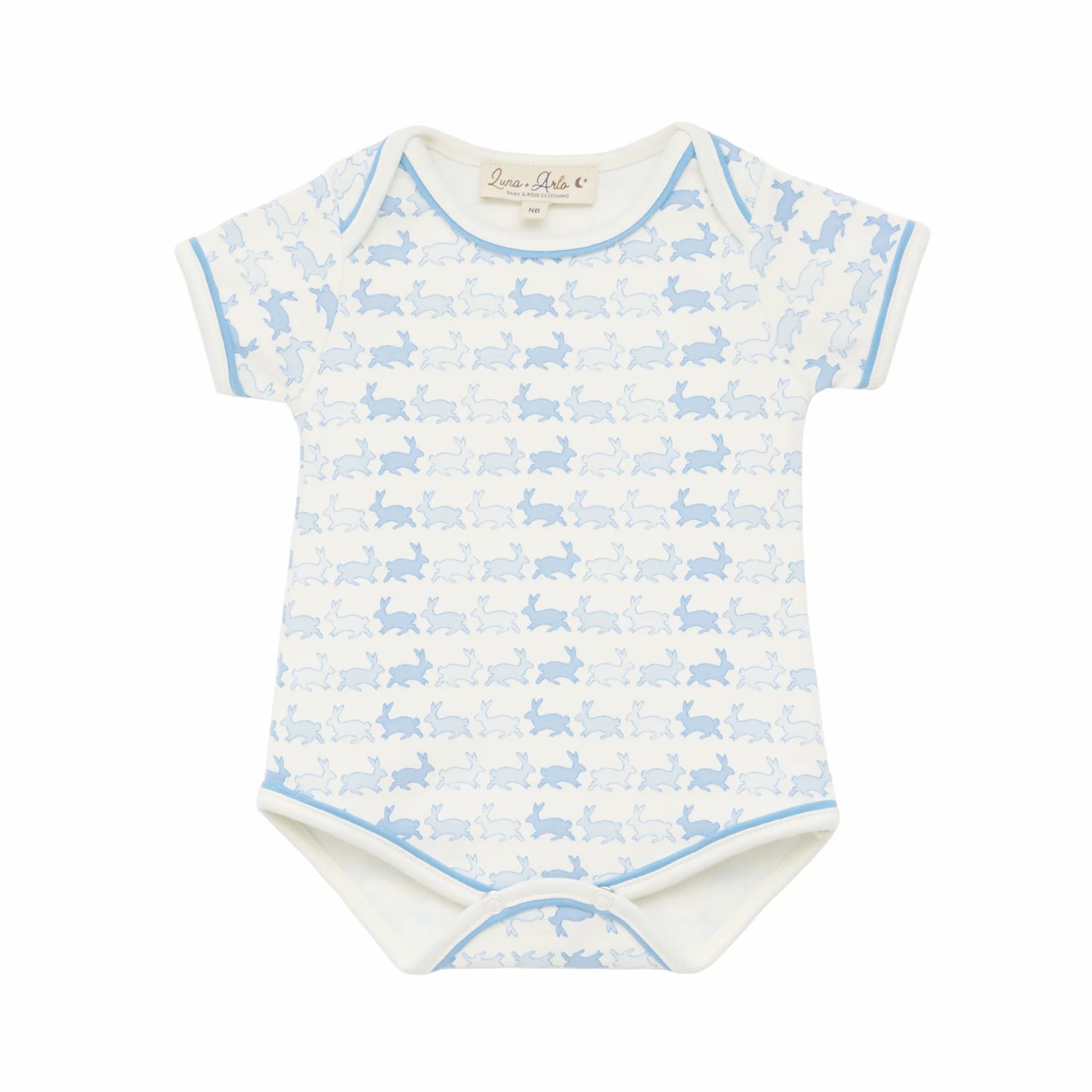 Bunny Hop Bodysuit - Sky