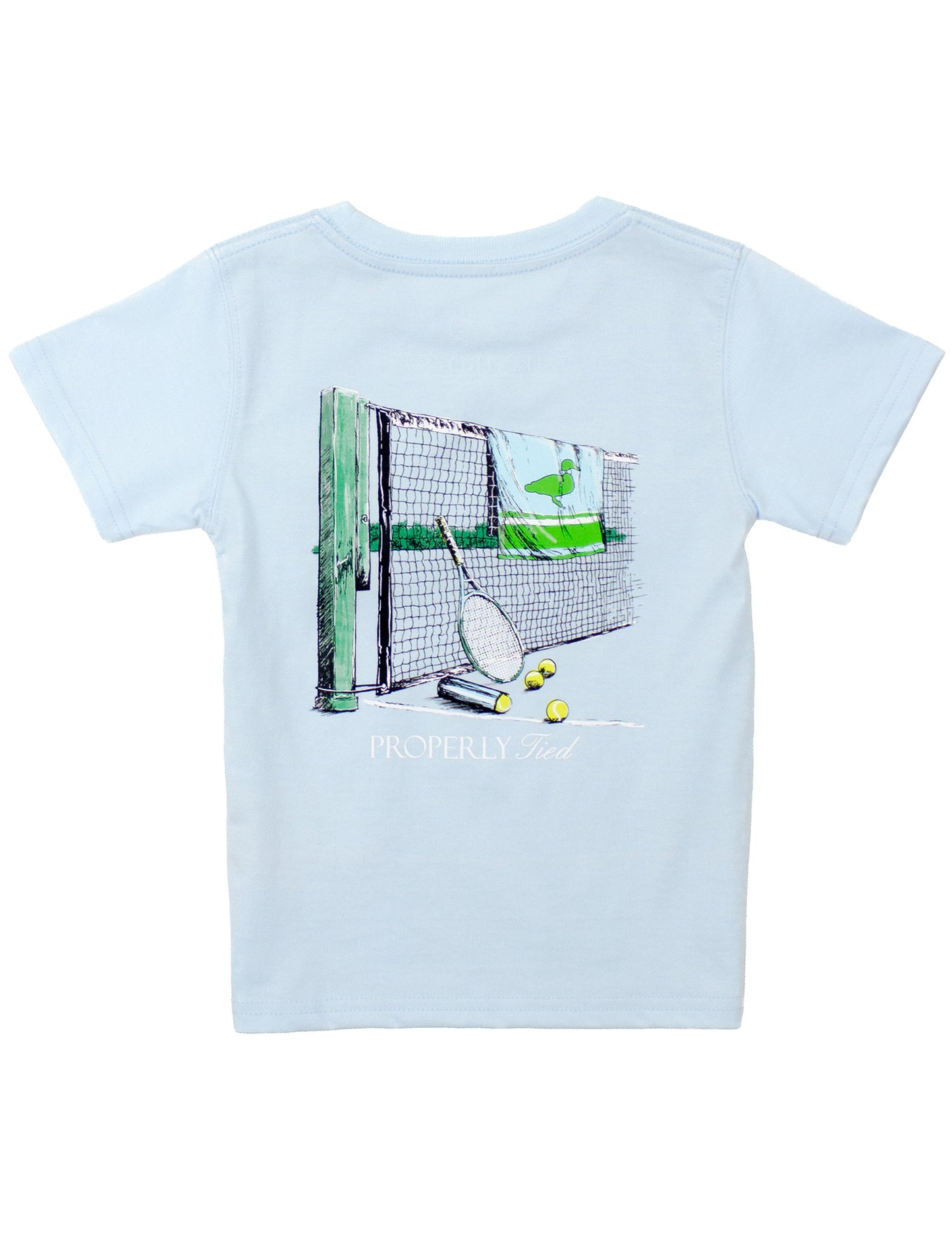 Courtside SS Periwinkle T-Shirt