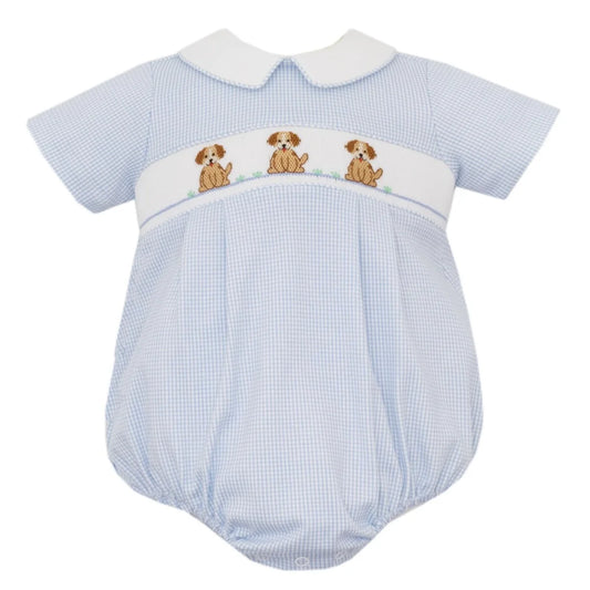 Petit Bebe Puppies Bubble - Blue