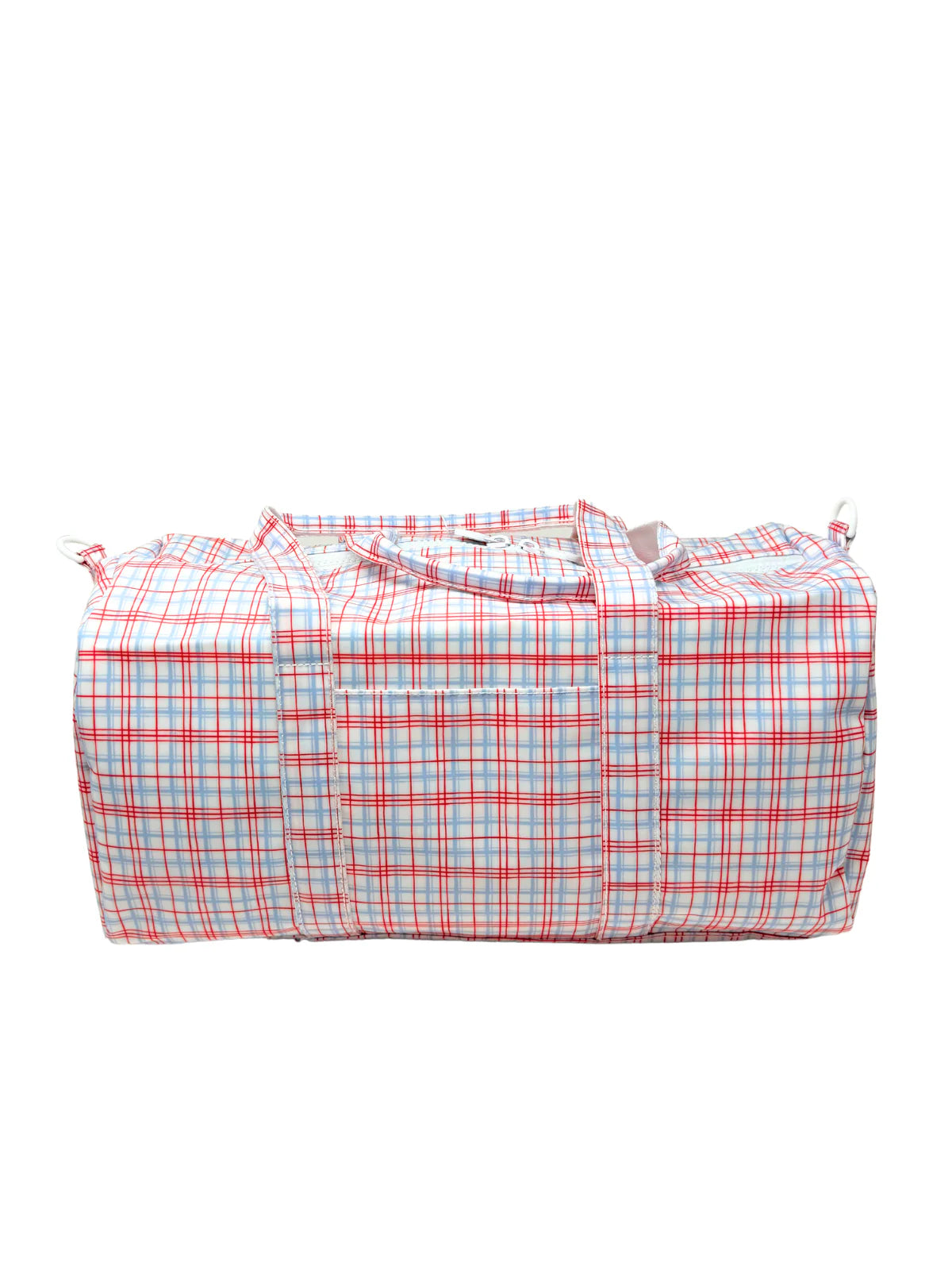 Weekender Duffel Bag - Classic Red Plaid