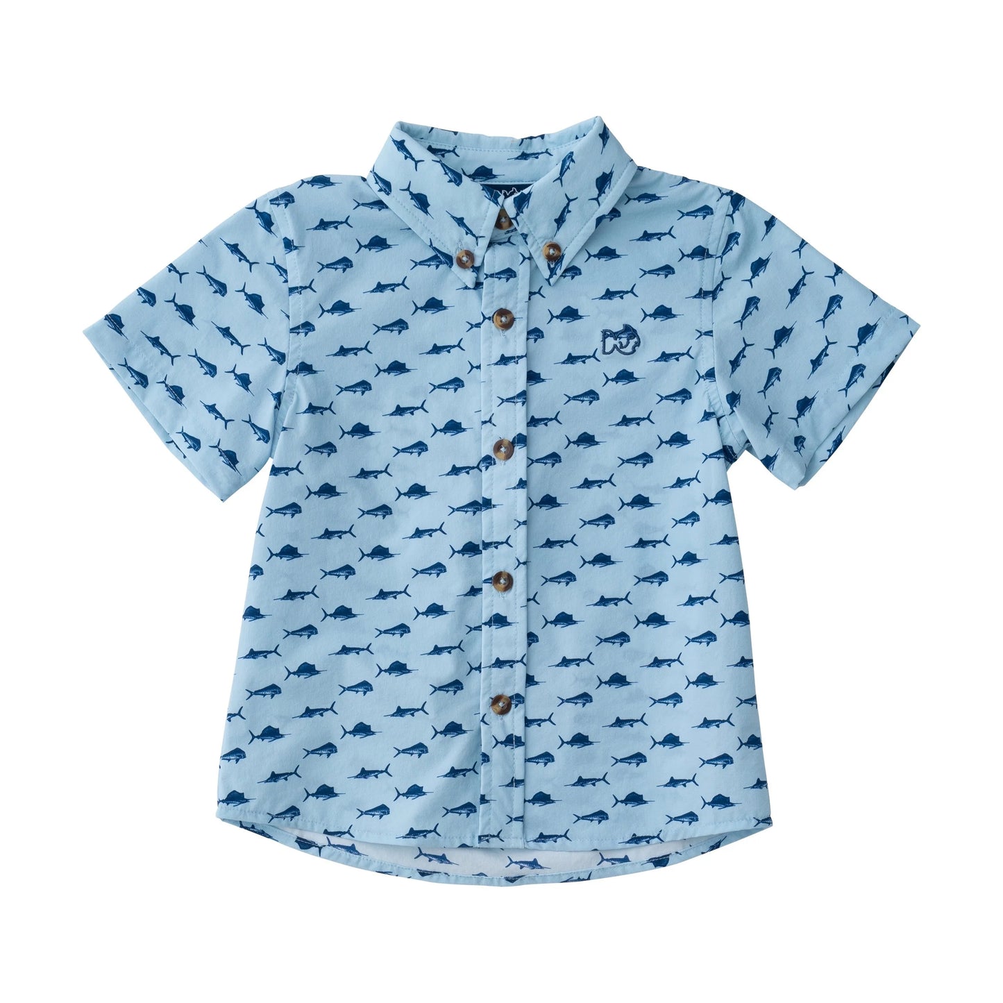 Fishing Shirt - Clear Sky Fish Print