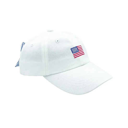 American Flag Baseball Hat - Bow