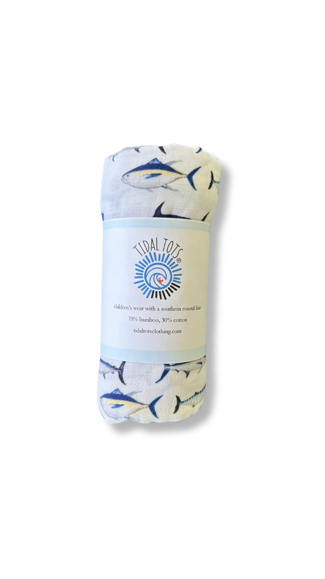 Fishing Frenzy Lightweight Swaddle Blanket