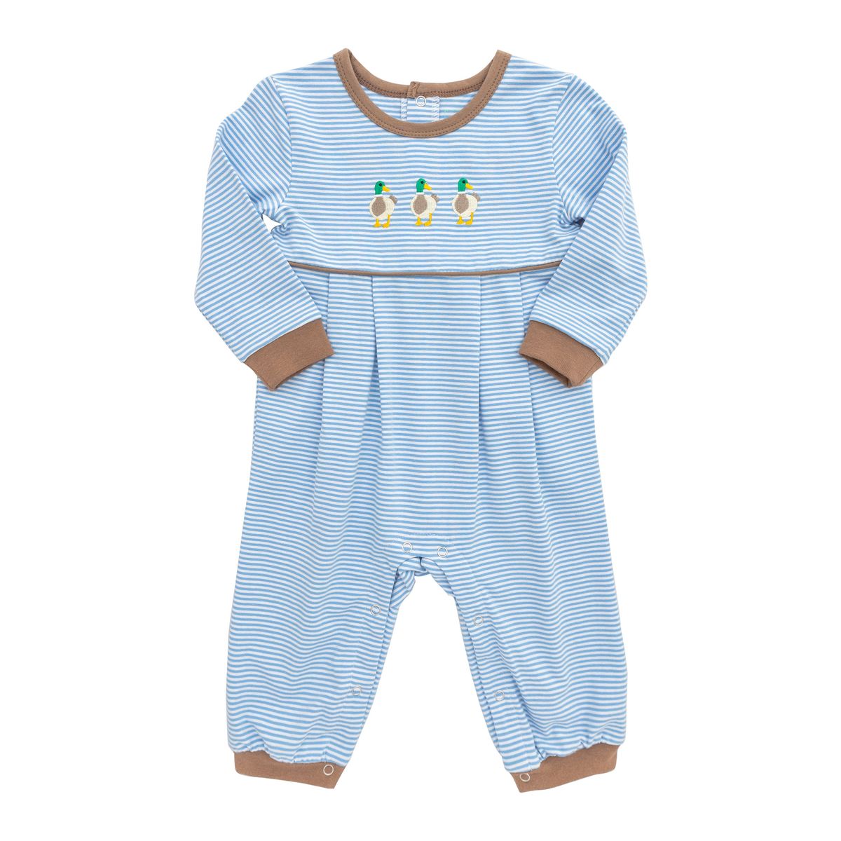 Mallard Romper with Brown