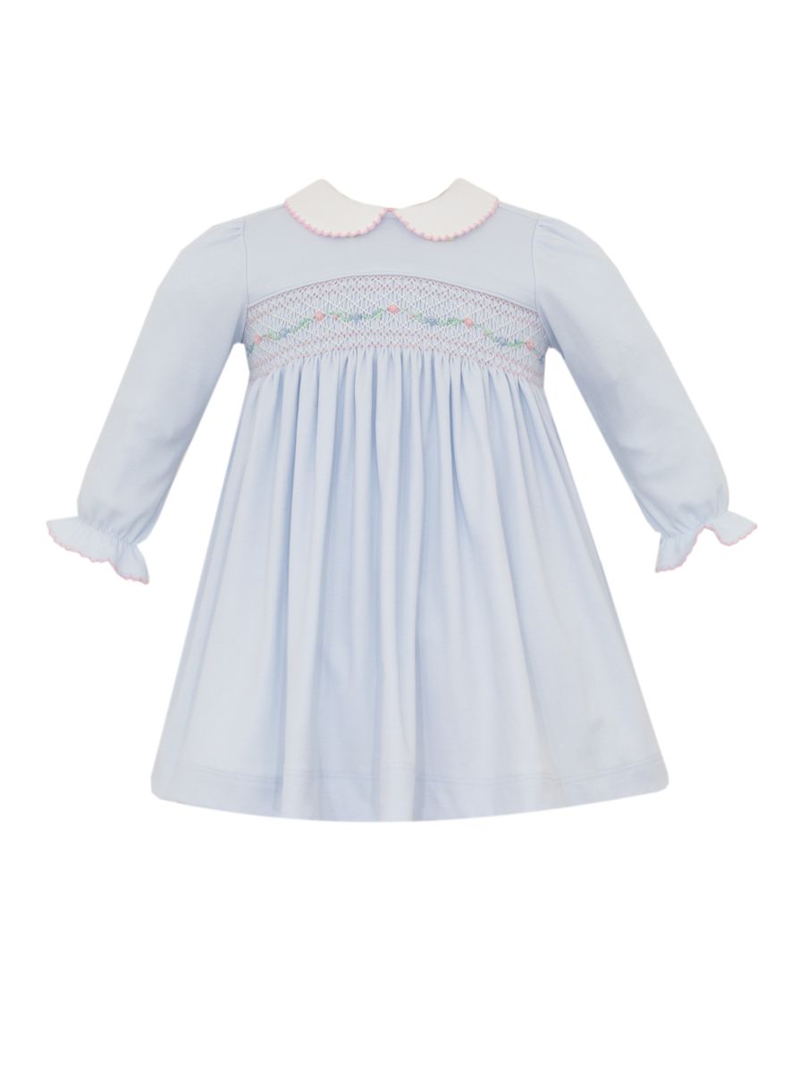 Mery Smocked Knit Dress