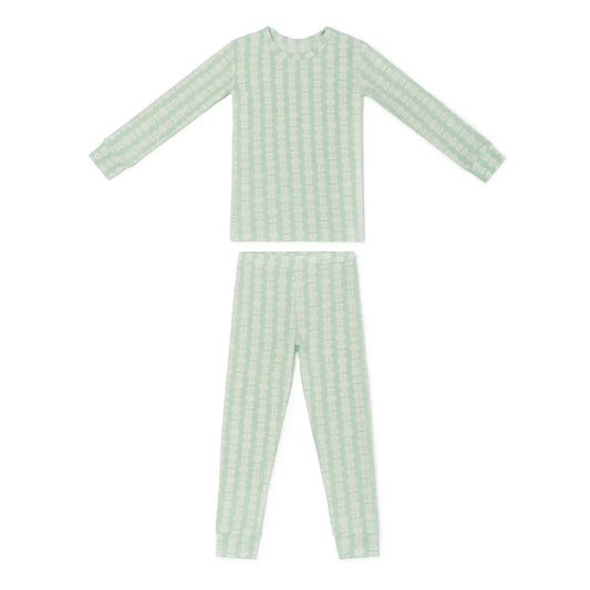 Mint Meadows Bamboo Toddler Pajama Set
