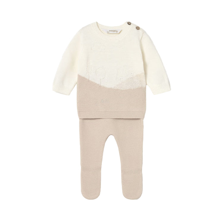 Knit Pants and Sweater Set