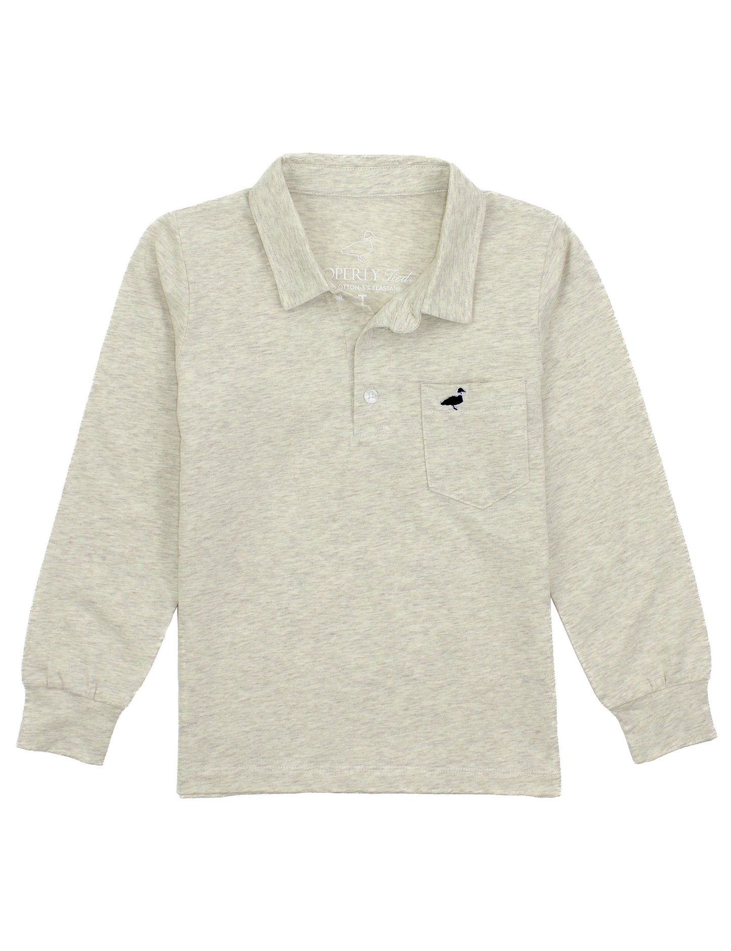 Harrison Pocket Polo - Oatmeal