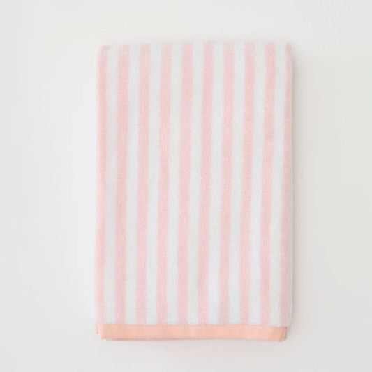 Kids' Beach Towel - Pink and Coral