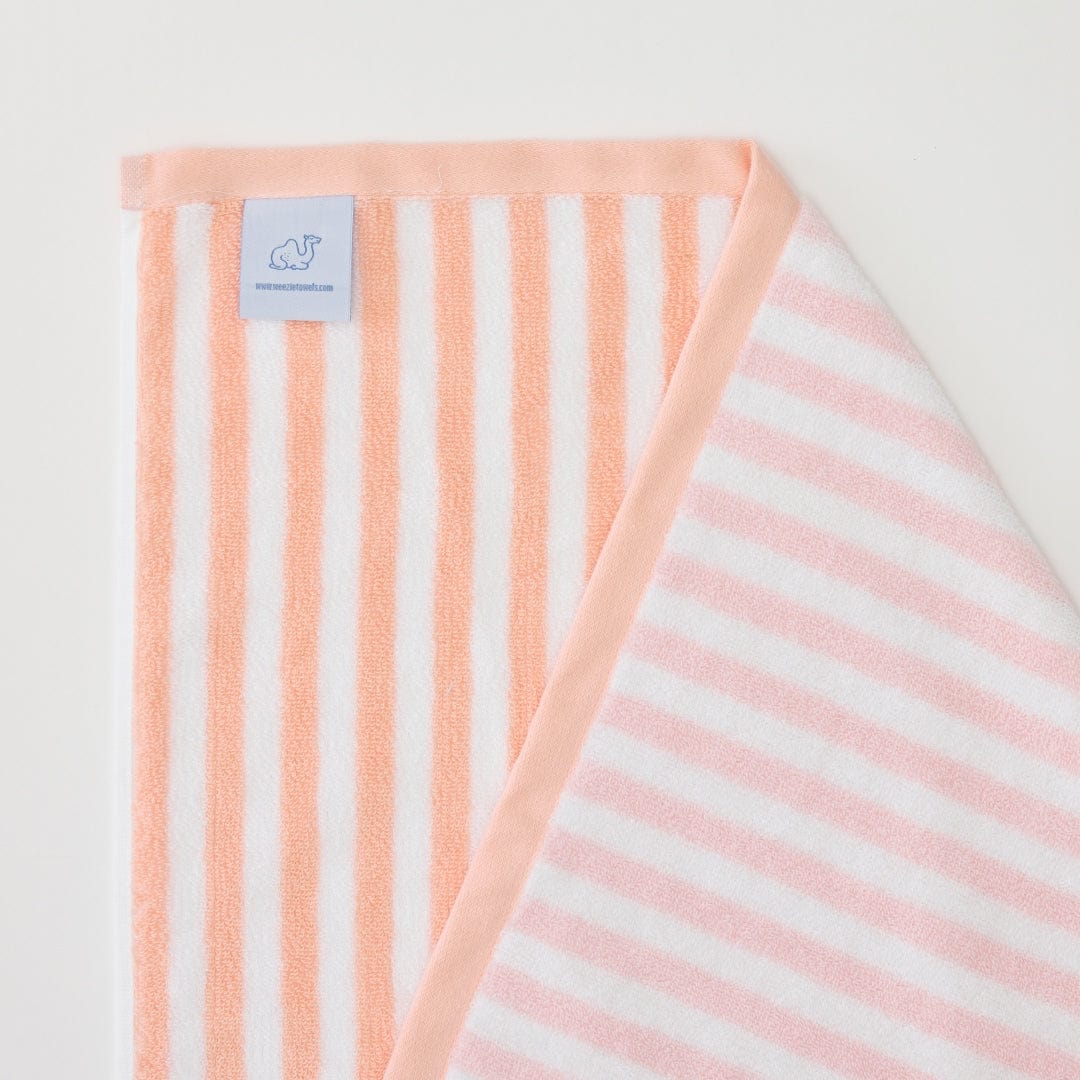 Kids' Beach Towel - Pink and Coral