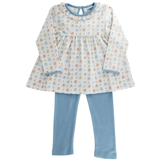 Pumpkin Print - Tunic Pant Set