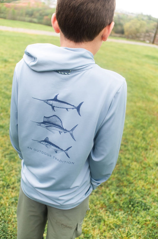Pro Performance Hoodie Fishing Tee