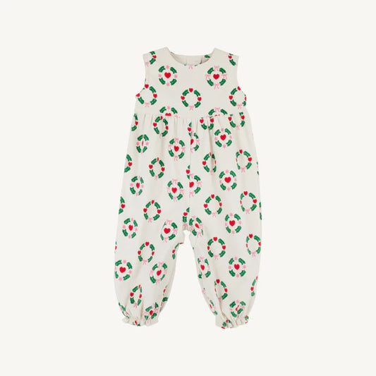 Sleeveless Rebecca Romper (Corduroy) -Rollins Wreaths