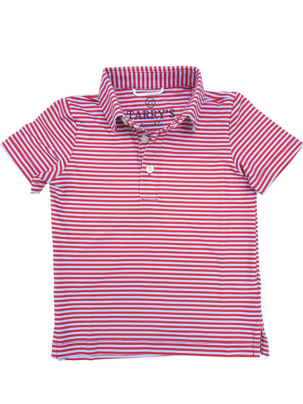 Performance Polo- Red & Blue