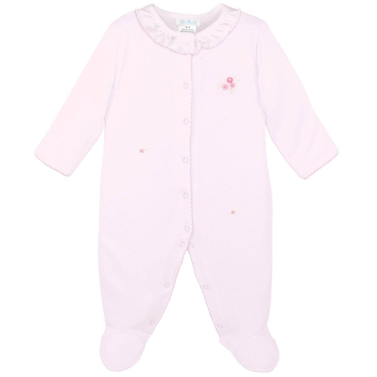 Rose Floral Footie
