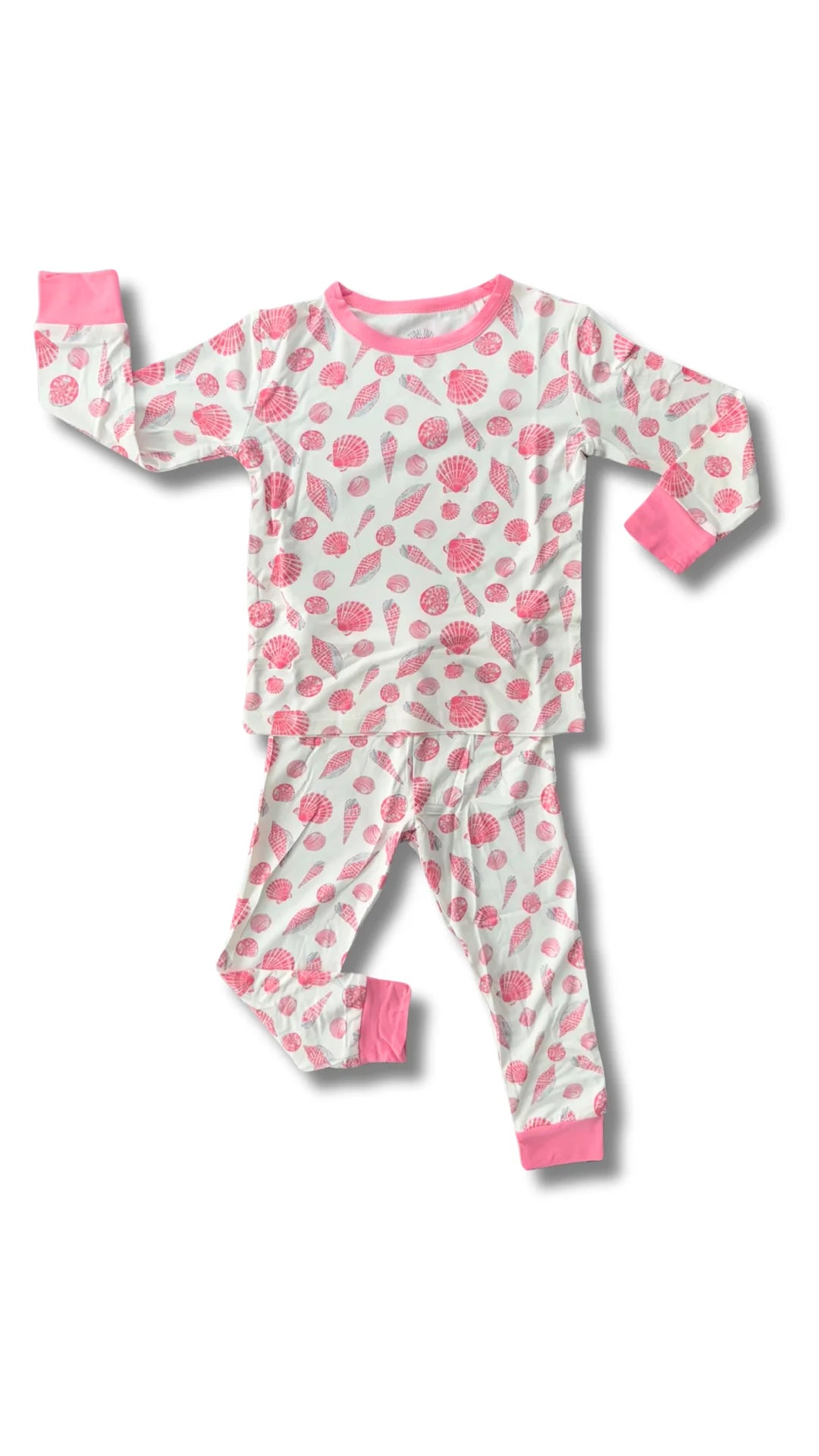 Sally's Shells Pink Two Piece Pajama