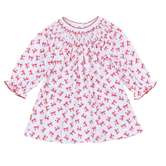 Scarlett Bows Bishop Dress