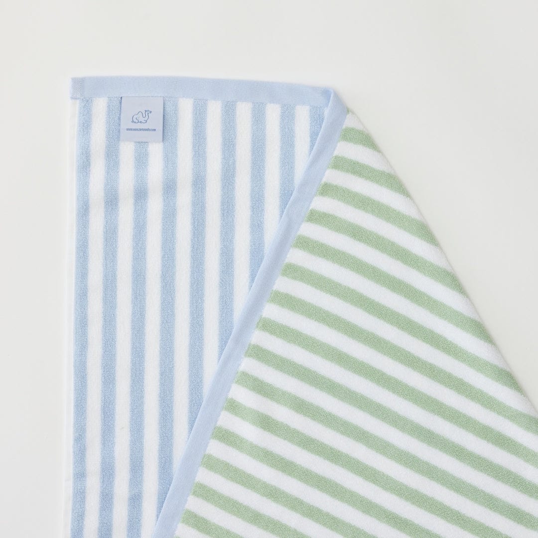 Kids' Beach Towel - Seafoam and Blue