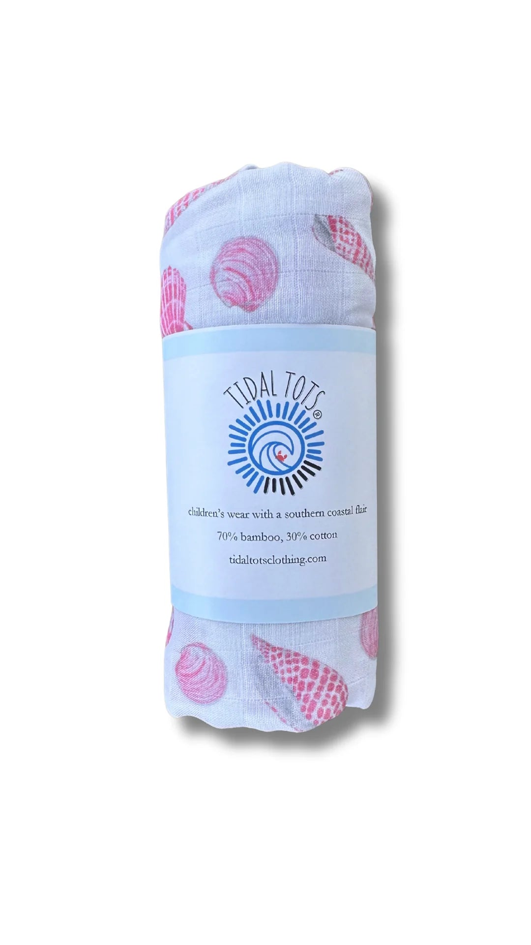 Sally's Shells Lightweight Swaddle Blanket Regular