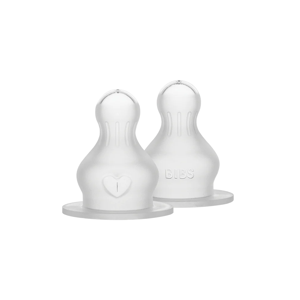 Bottle Silicone Nipple 2 PACK (slow flow)