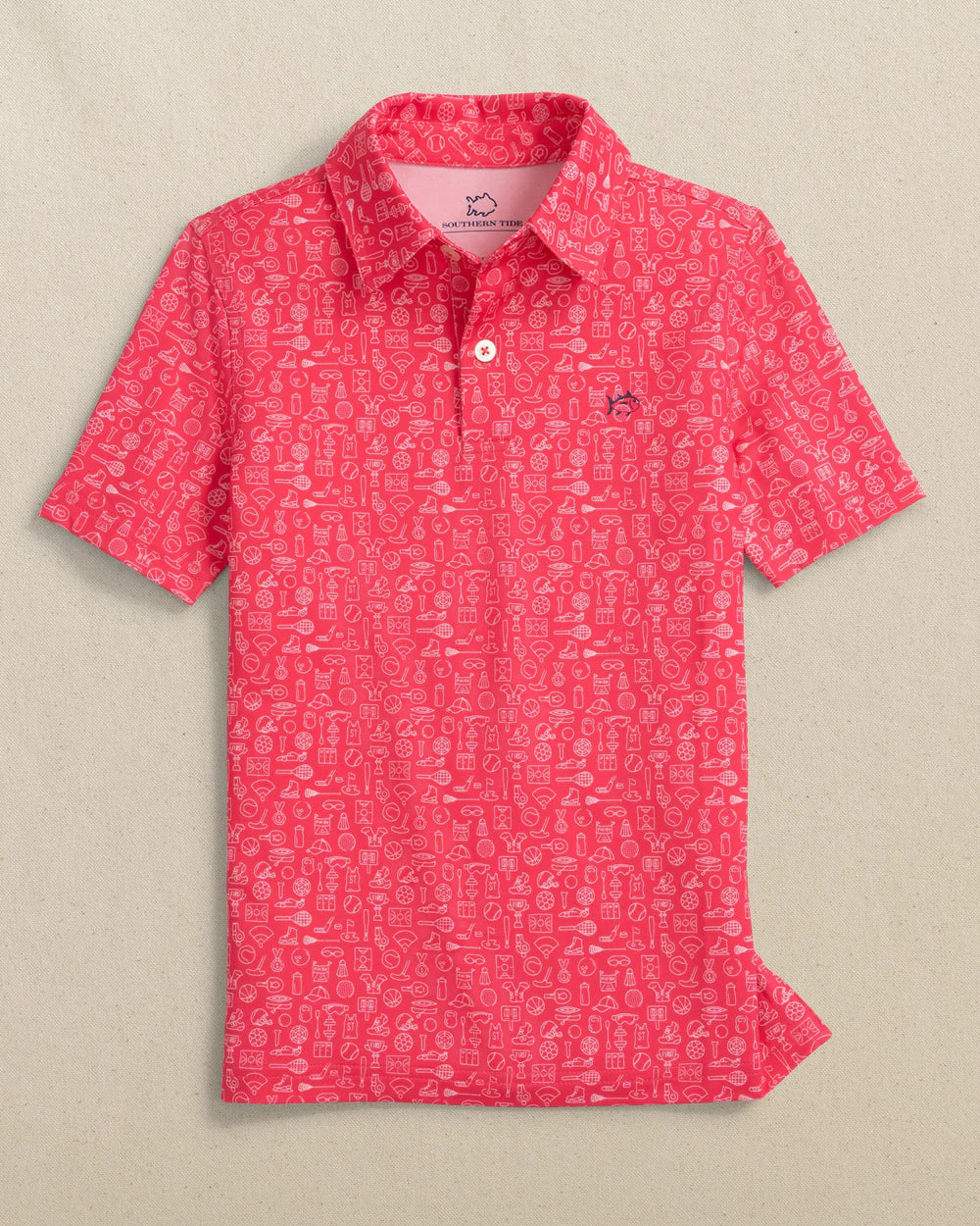 Driver Finally Friday Printed Performance Polo