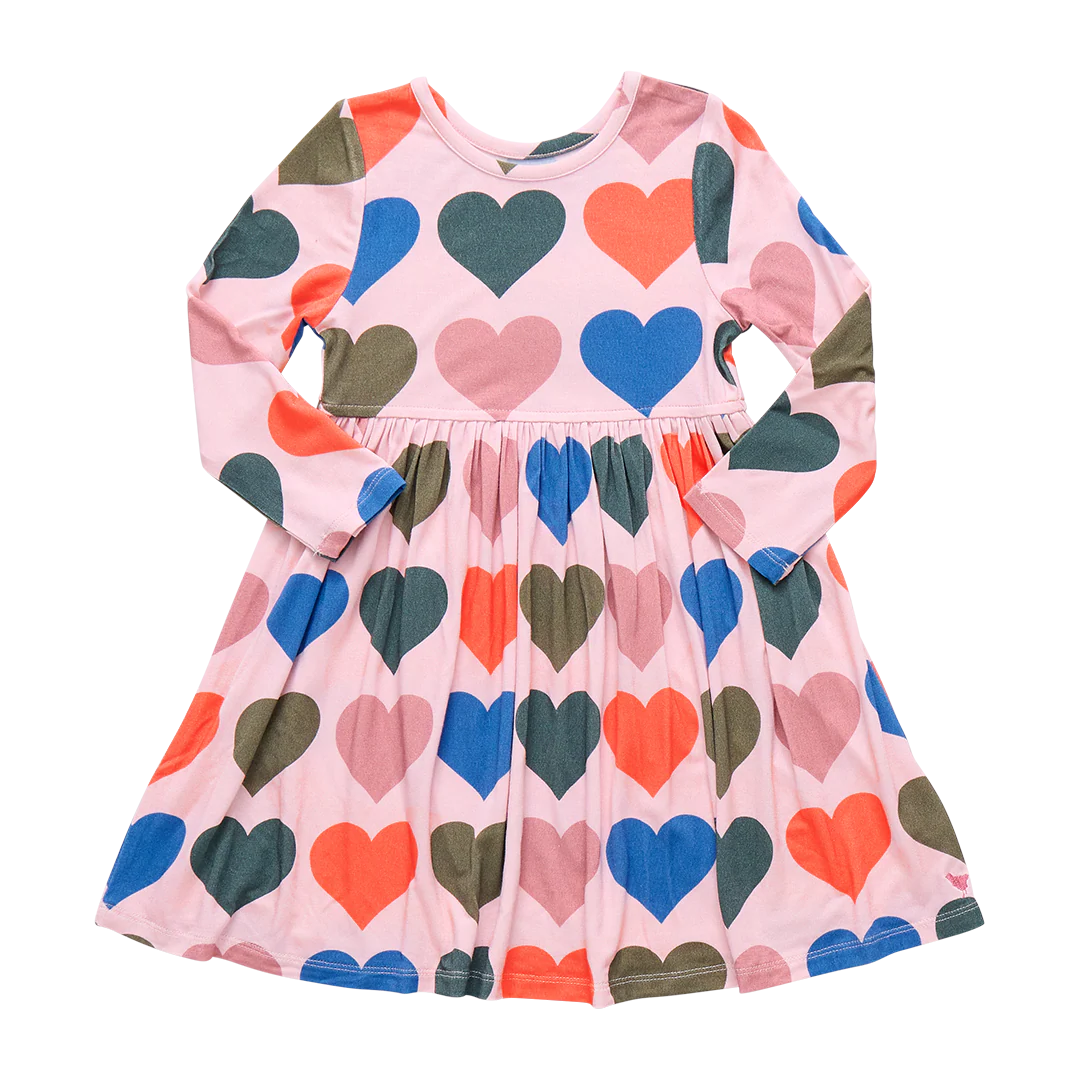 Steph Heart Bamboo Dress