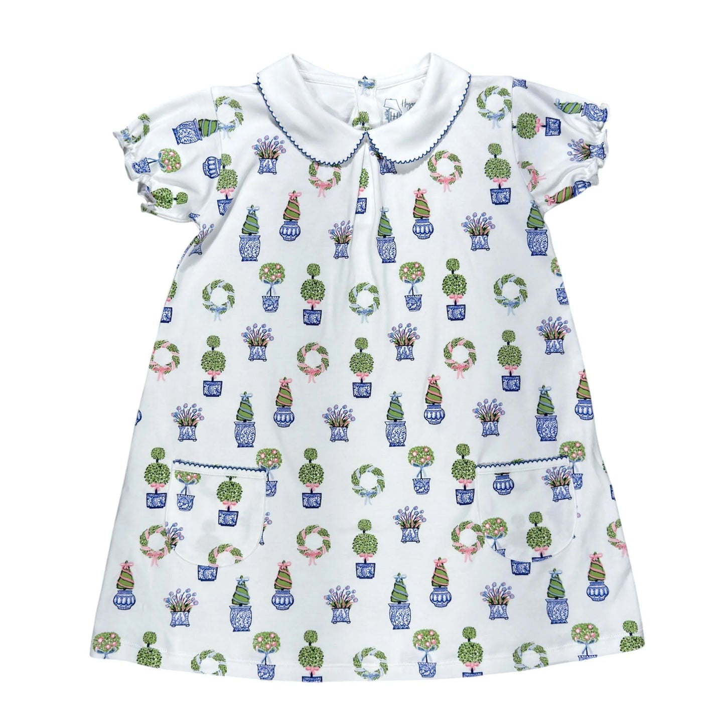 Spring Topiaries Twirl Dress