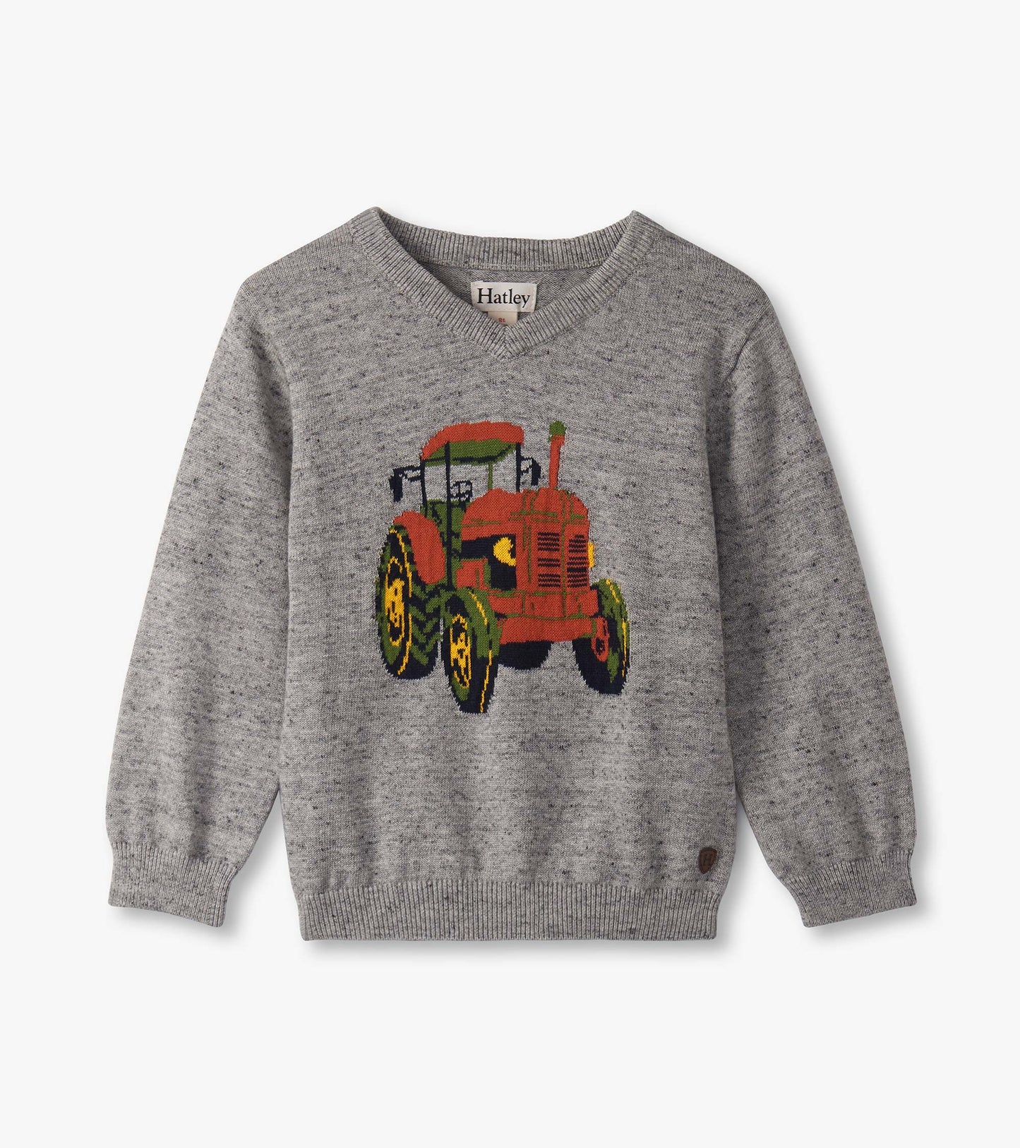 Tractor V-Neck Sweater
