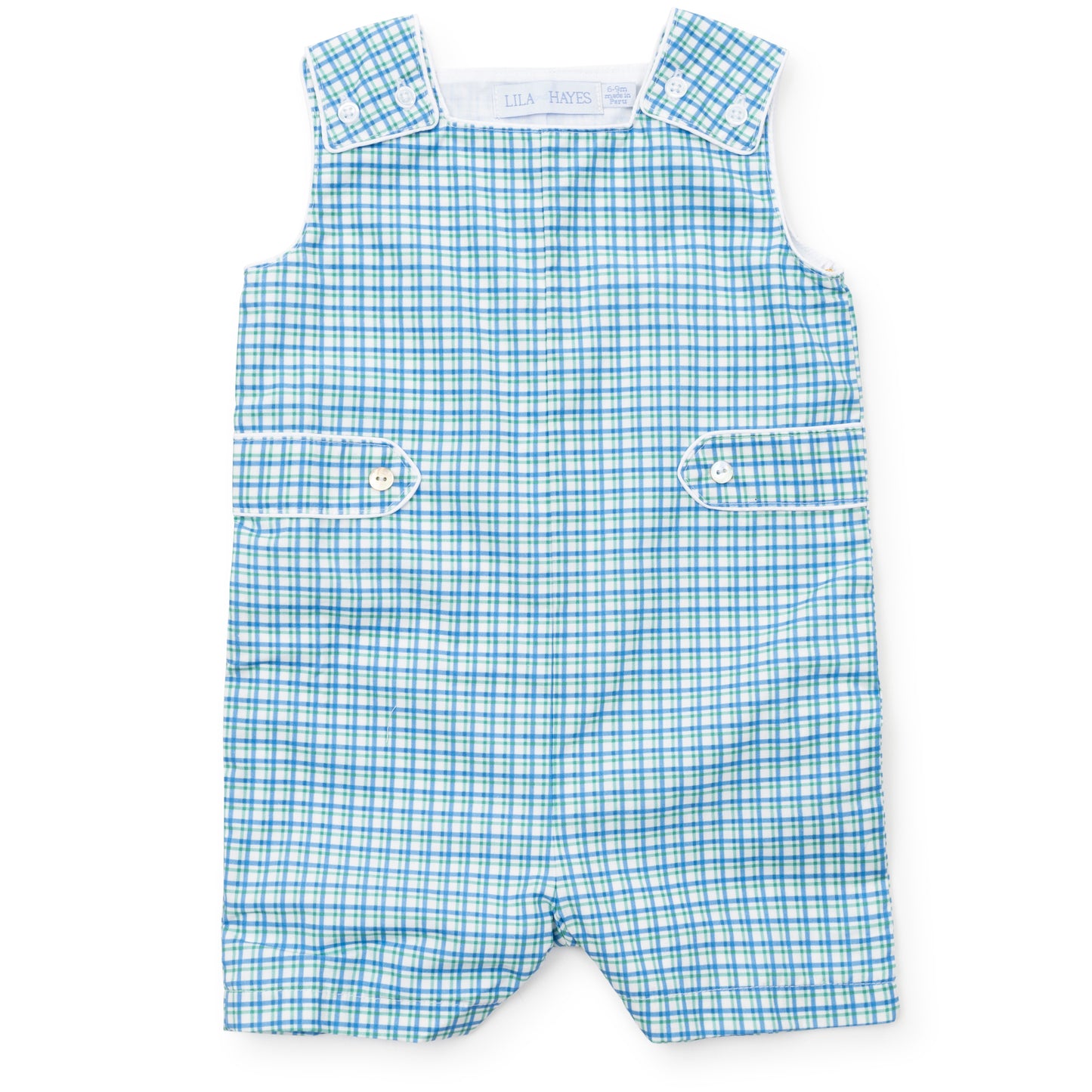Wells Plaid Shortall