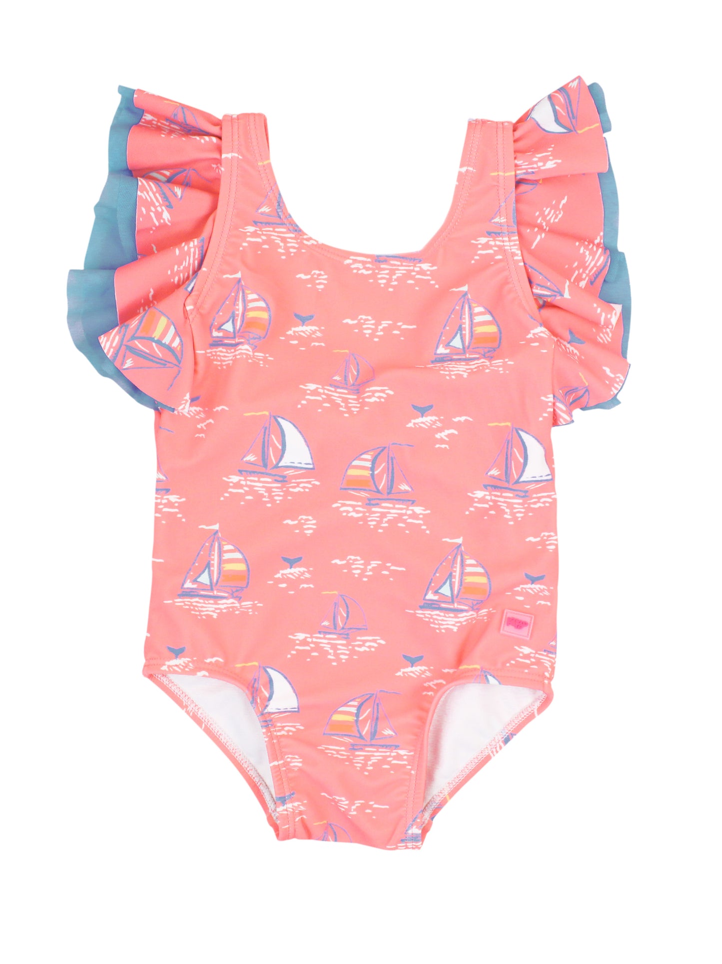 Butterfly Flutter Sleeve One Piece