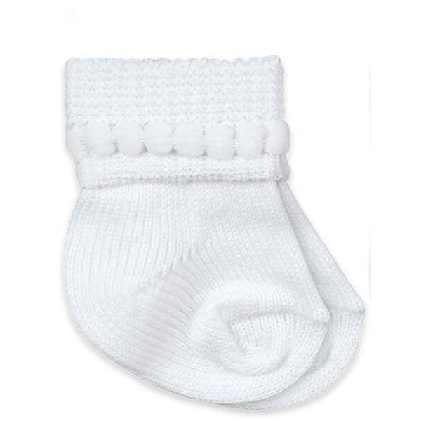 Jefferies Bubble Bootie - 2 Pair White