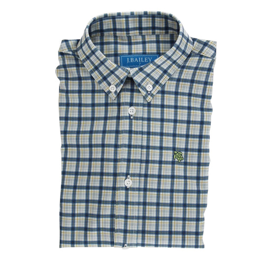 Rosco Performance Button Down - Stone