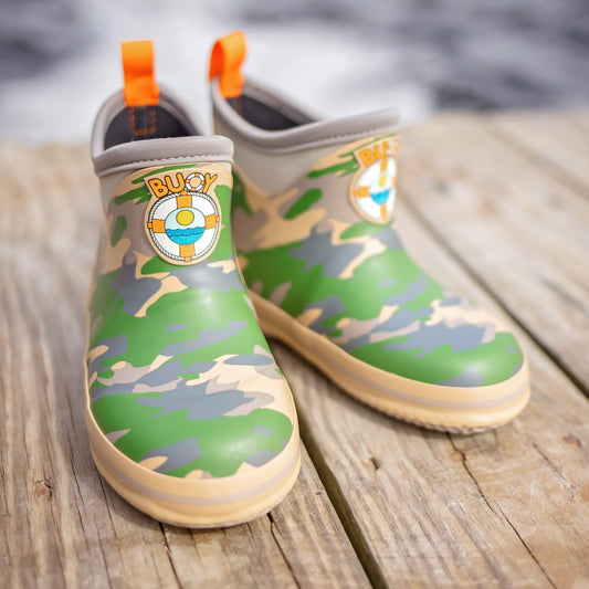 Camo/Tan Buoy Boots