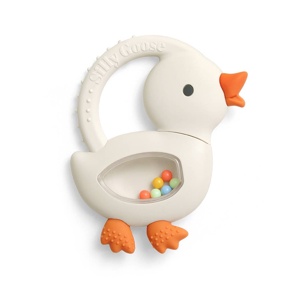 Cherry Bitzy Shake™ - Silicone Teether with Rattle