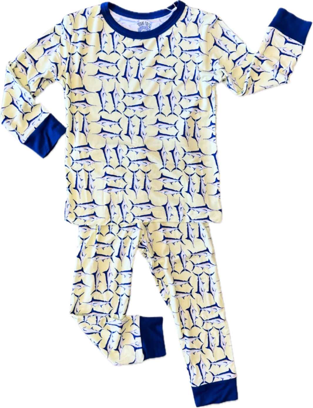 Marlin Mambo Yellow Two Piece Pajama