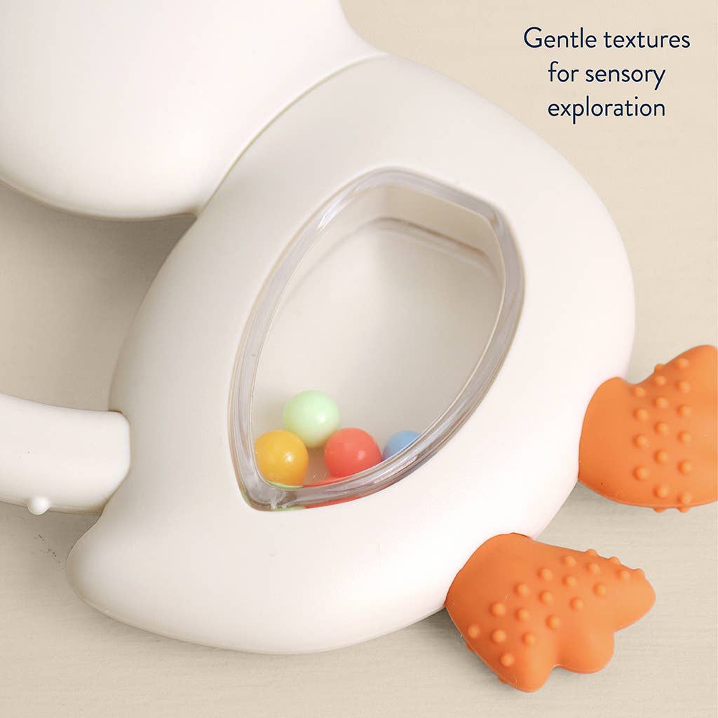 Cherry Bitzy Shake™ - Silicone Teether with Rattle