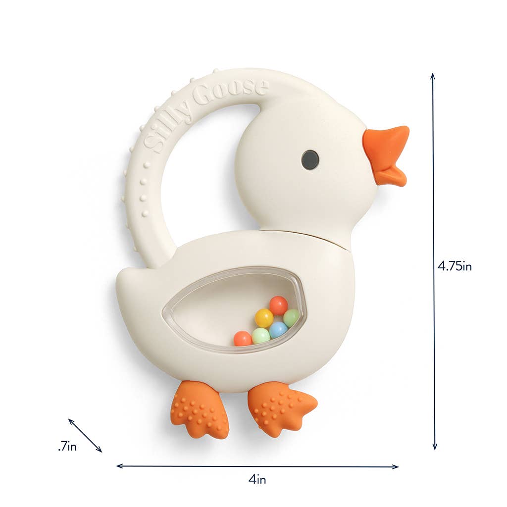 Cherry Bitzy Shake™ - Silicone Teether with Rattle