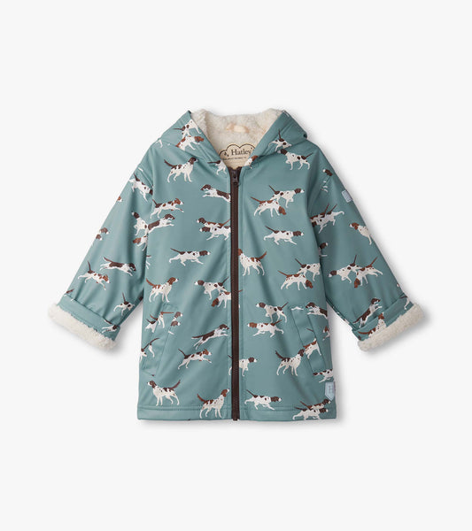 On the Hunt Sherpa Lined Rain Jacket