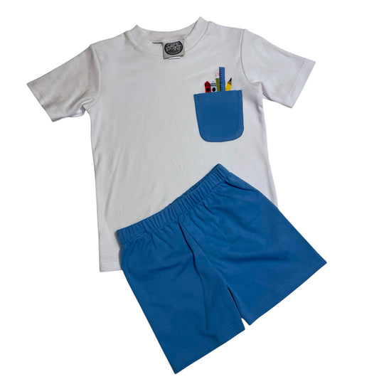 School Supplies Short Set