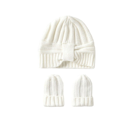 Newborn Hat and Mitten Set